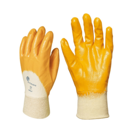 EUROTECHNIQUE elastsed nitrilkummist töökindad puuvillase voodriga ja Actifresh® antibakteriaalse töötlemisega