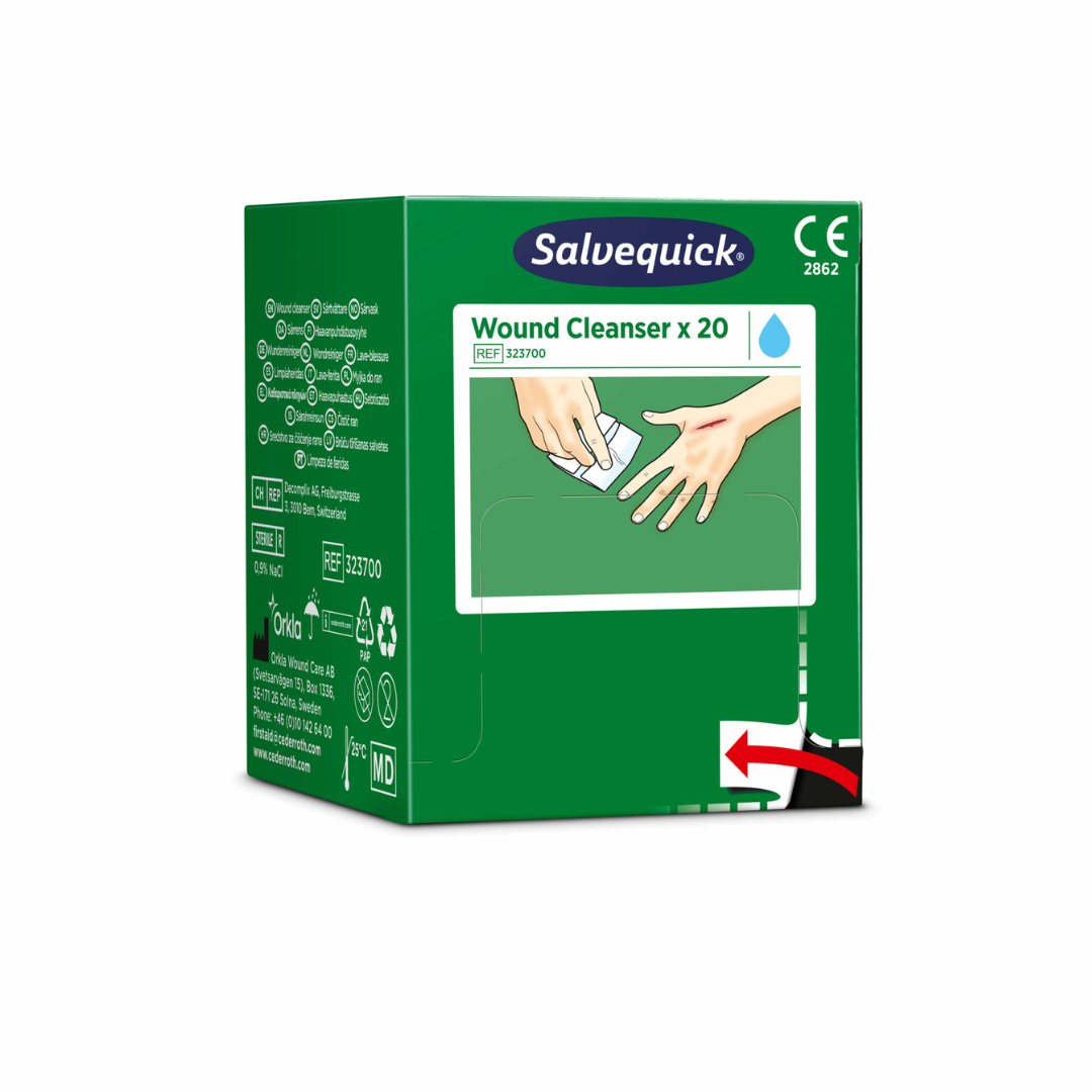 Cederroth Salvequick haavapuhastuslapid - Image 2