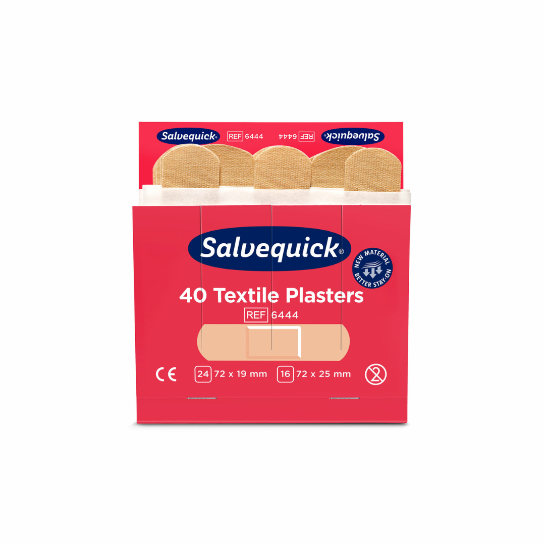 Cederroth Salvequick tekstiilsed plaastrid