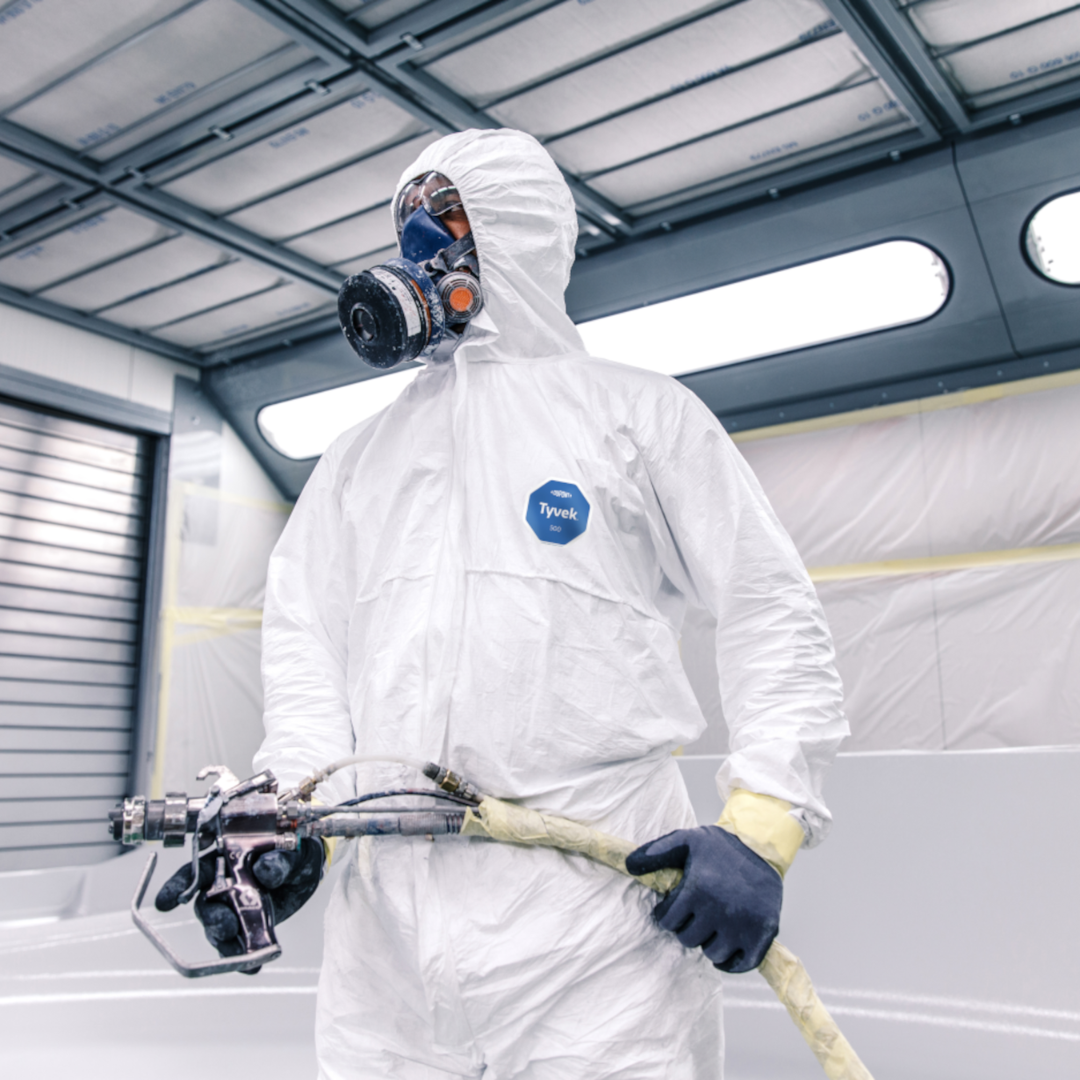 Ühekordne kaitsekombinesoon Tyvek® 500 Xpert, kapuutsiga - Pilt 5