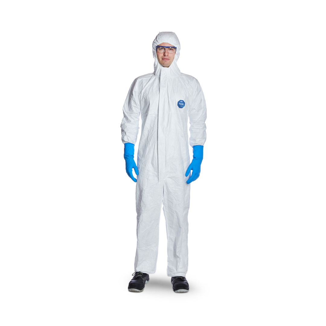Ühekordne kaitsekombinesoon Tyvek® 500 Xpert, kapuutsiga
