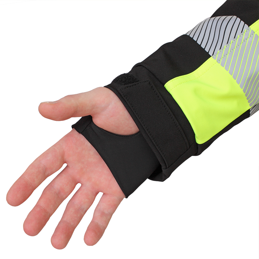 Talve tööjope BoSafety VALENCIA Softshell, kõrge nähtavusega - Pilt 6