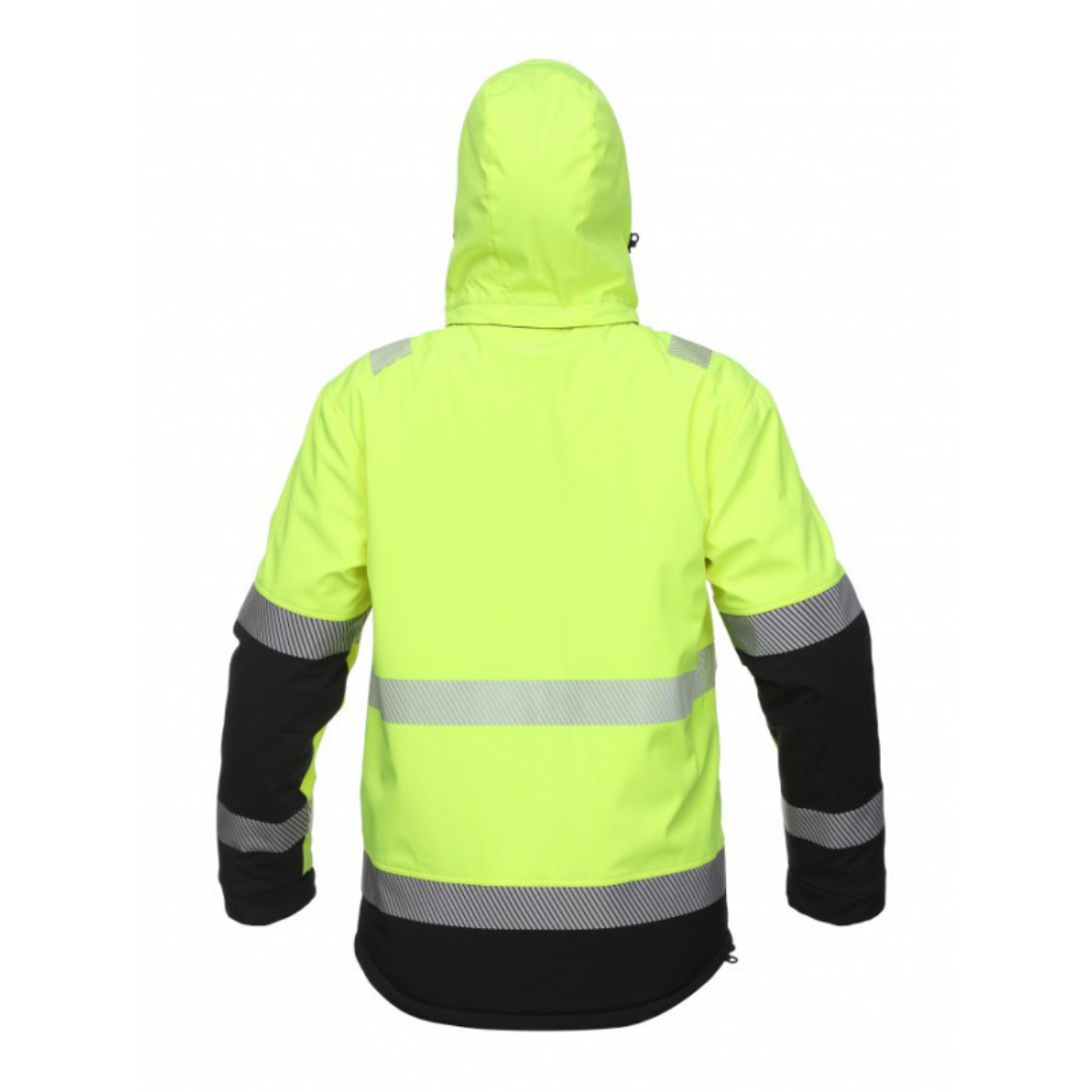 Talve tööjope BoSafety VALENCIA Softshell, kõrge nähtavusega - Pilt 4