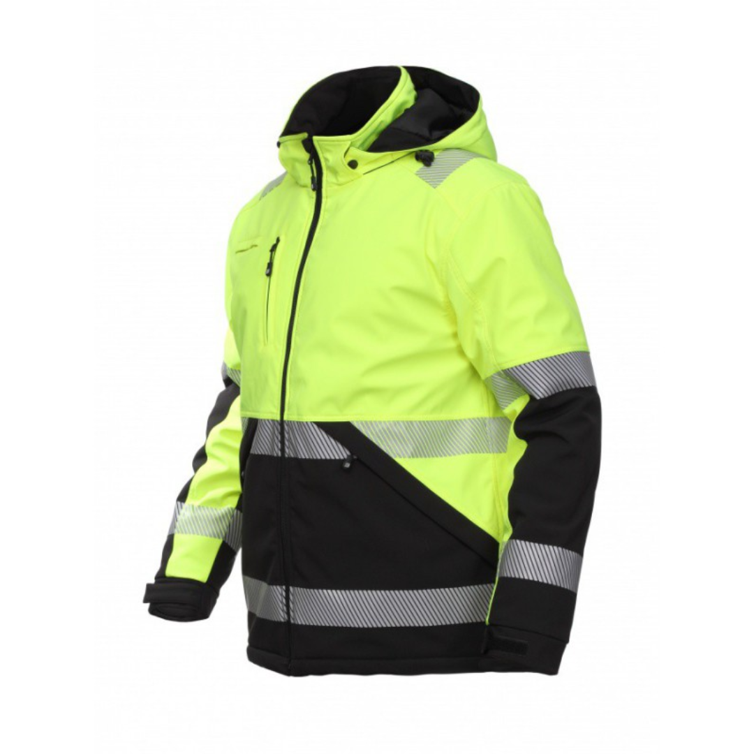 Talve tööjope BoSafety VALENCIA Softshell, kõrge nähtavusega - Pilt 2
