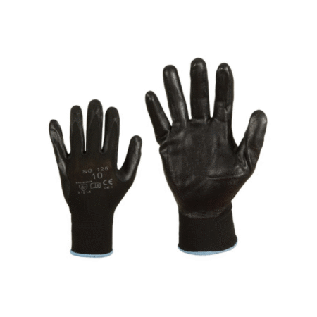 Elastsed töökindad SG 125 nailonist