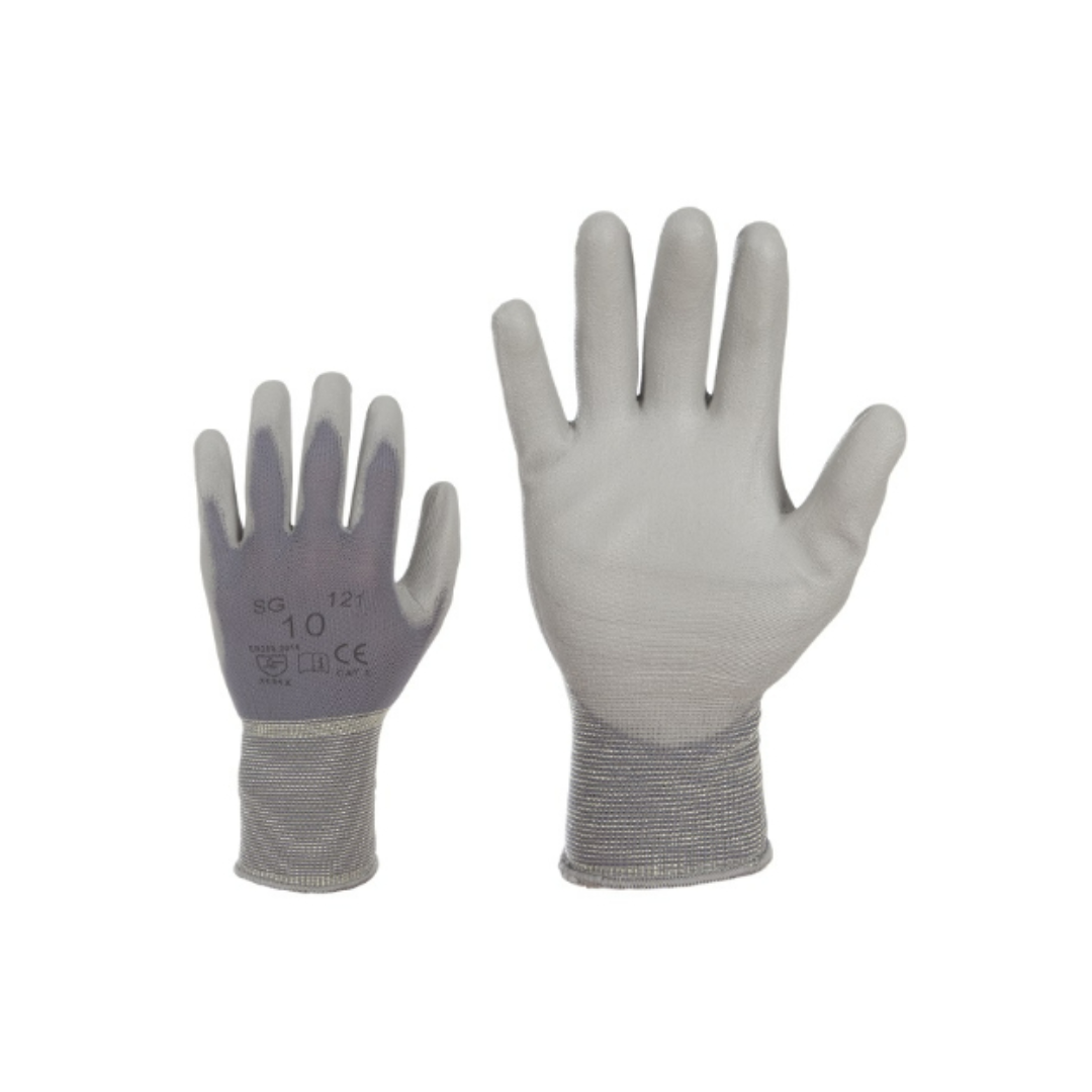 Elastsed töökindad SG 121, hallid