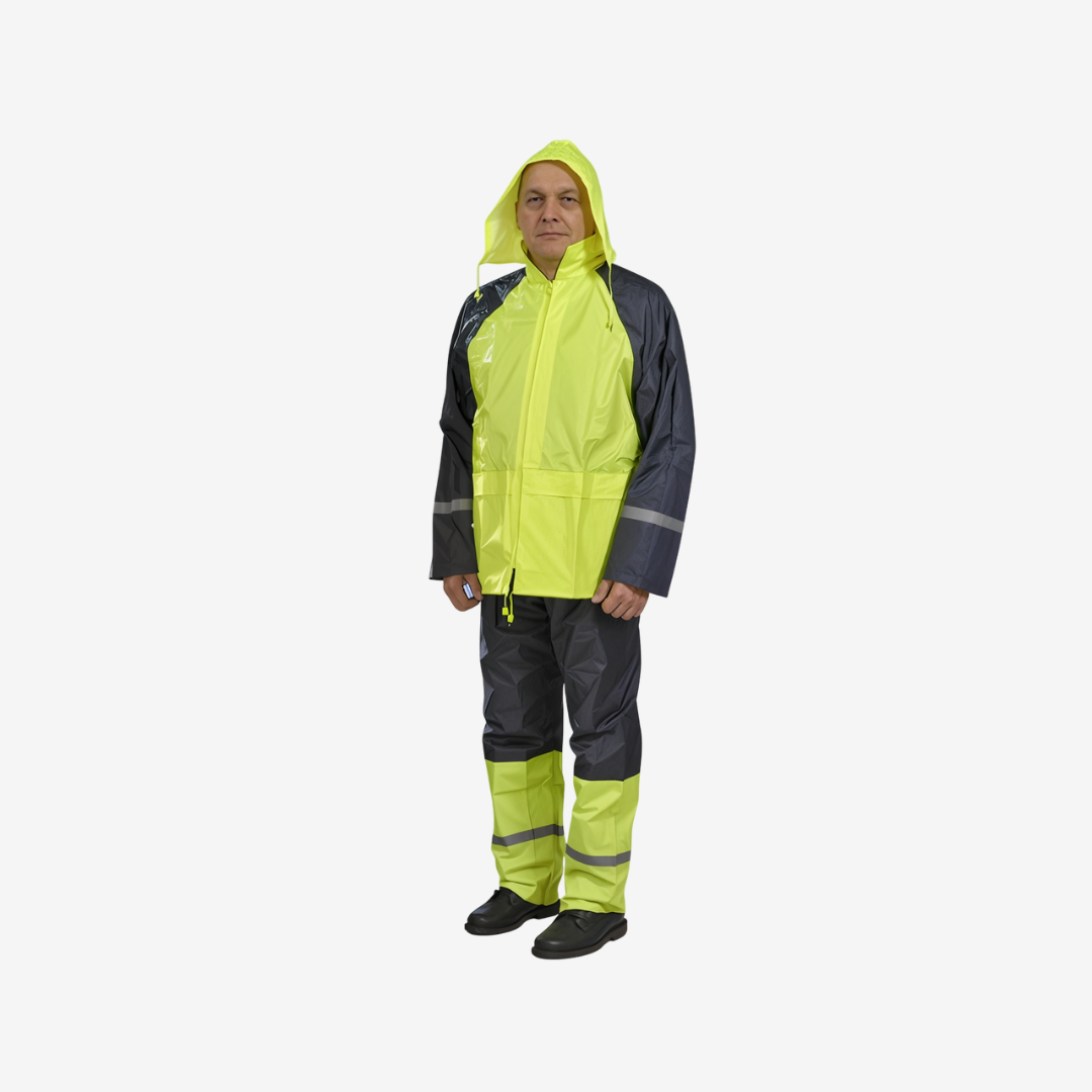 Kõrge nähtavusega nailonist vihmaülikond