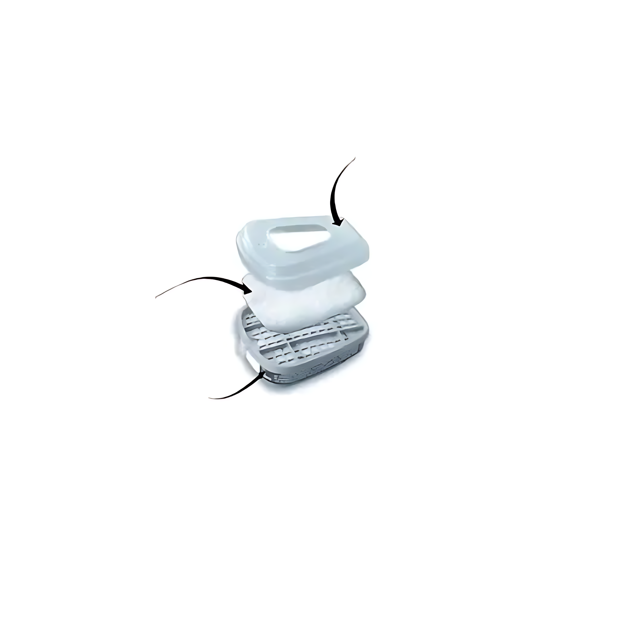 3M™ Osakeste filter P1 R, 5911 - Pilt 2