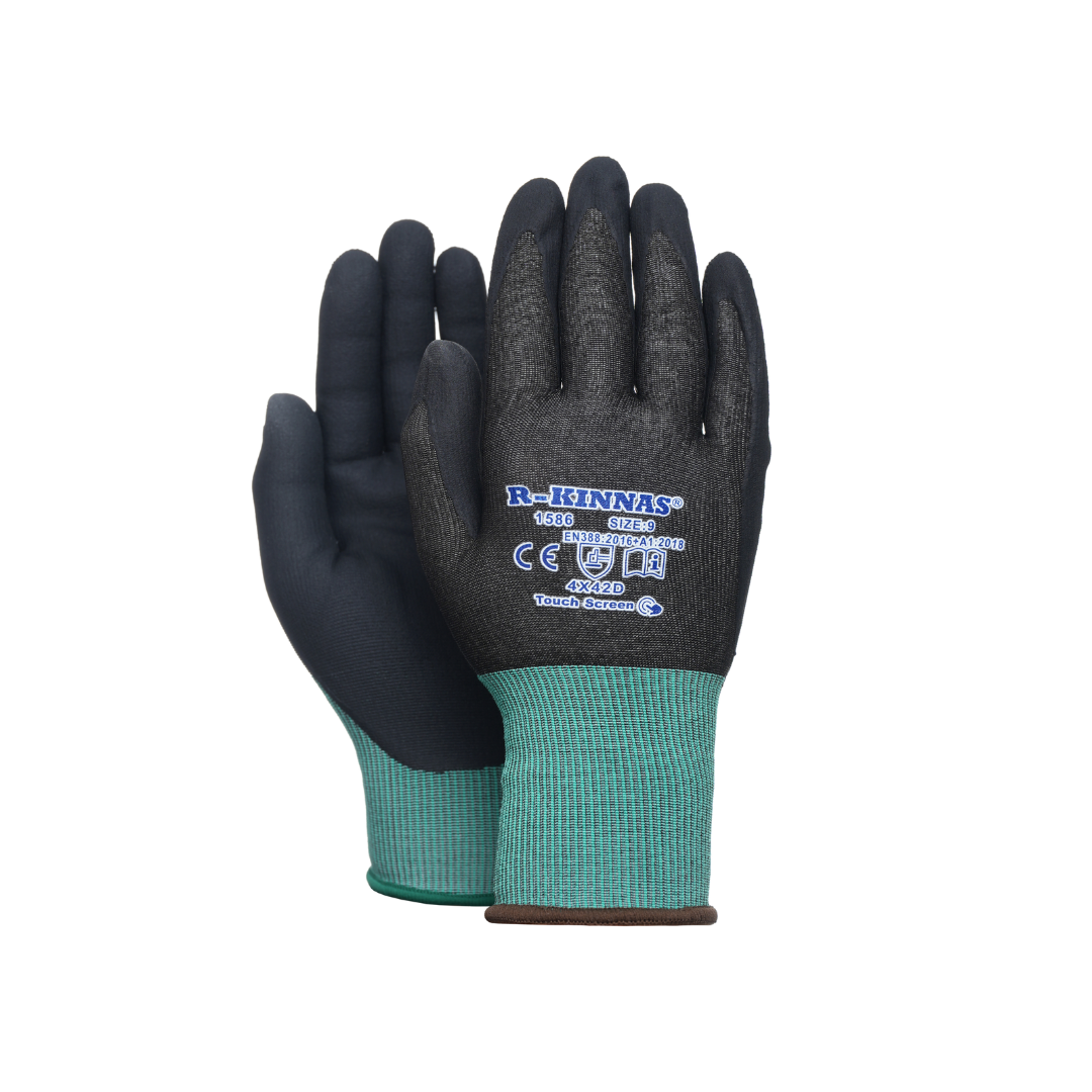 Lõikekindlad kindad nitriilkatttega