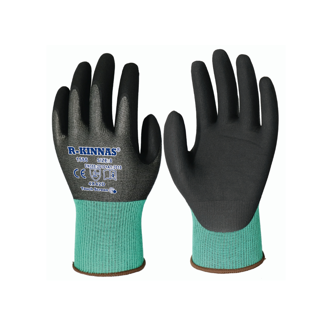 Lõikekindlad kindad nitriilkatttega - Image 2