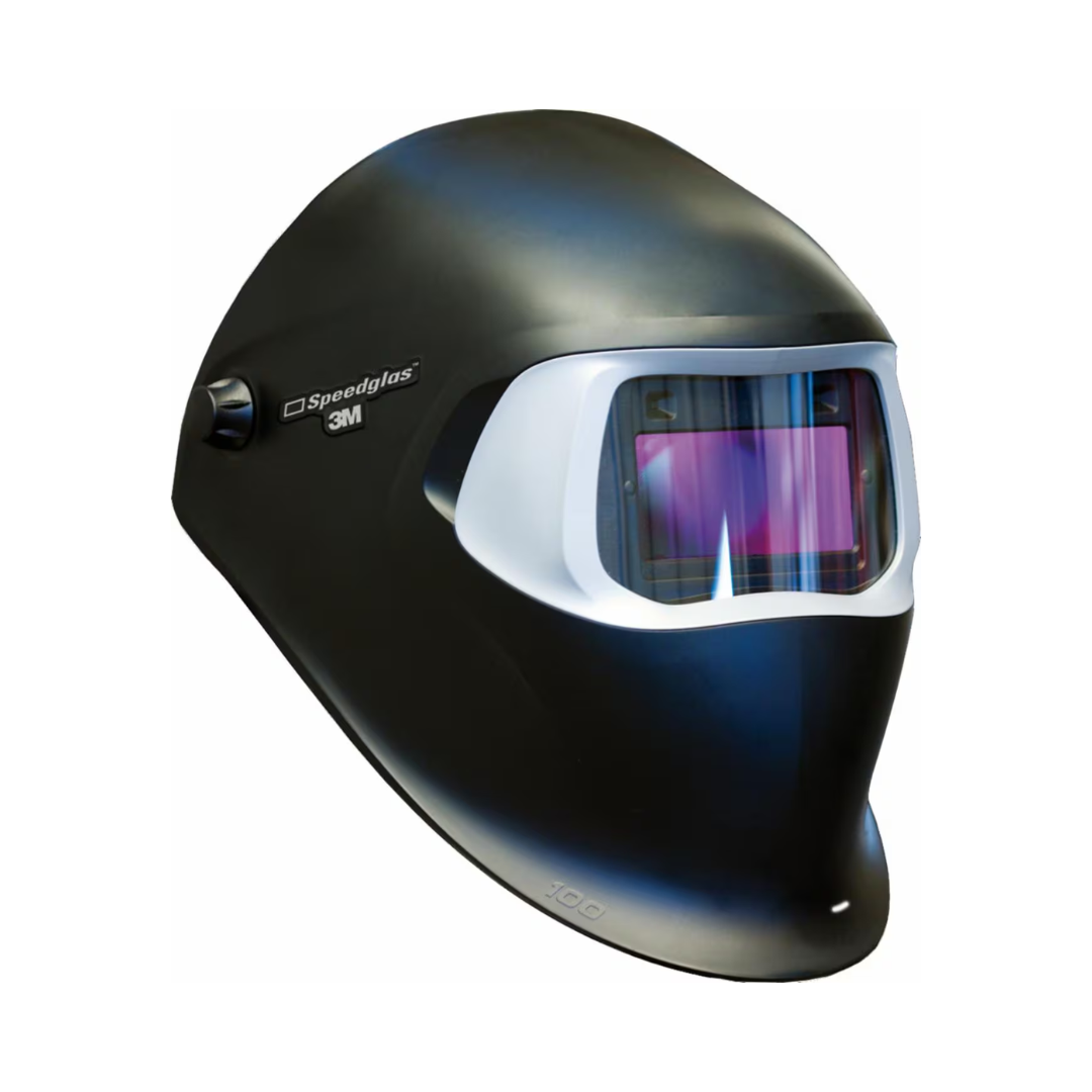3M™ Speedglas™ 100 seeria keevitusmask, must, filtriga 100V, 751120 - Pilt 7