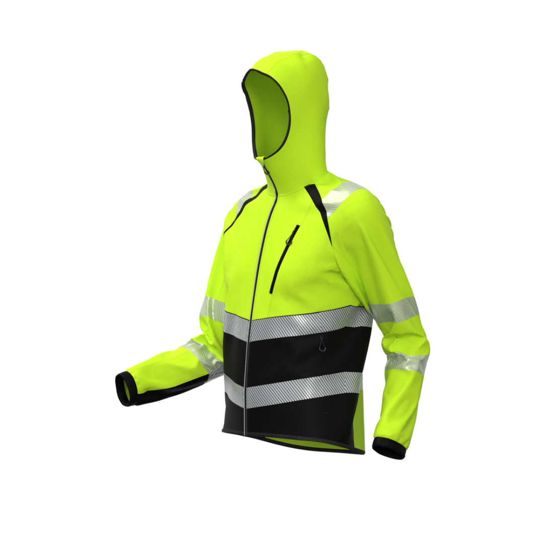 TOPEK Hi-Vis Class 2 softshell-jakk - Pilt 3