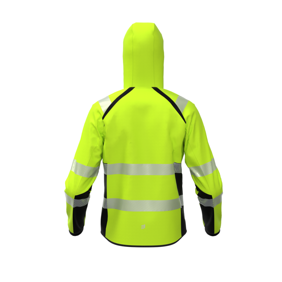 TOPEK Hi-Vis Class 2 softshell-jakk - Pilt 2