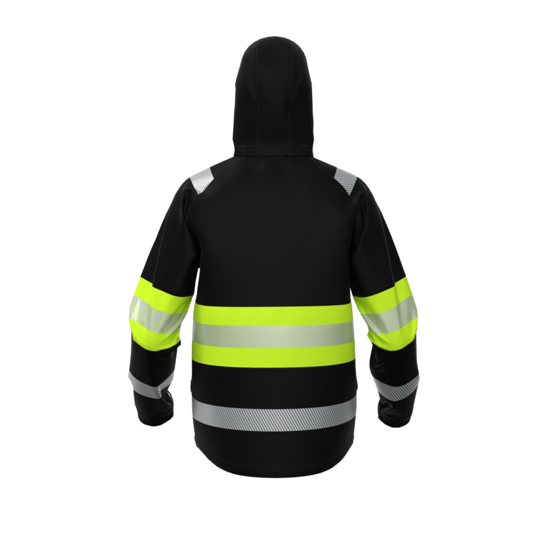 VALENCIA Hi-Vis Class 1 -softshell-takki - Image 4