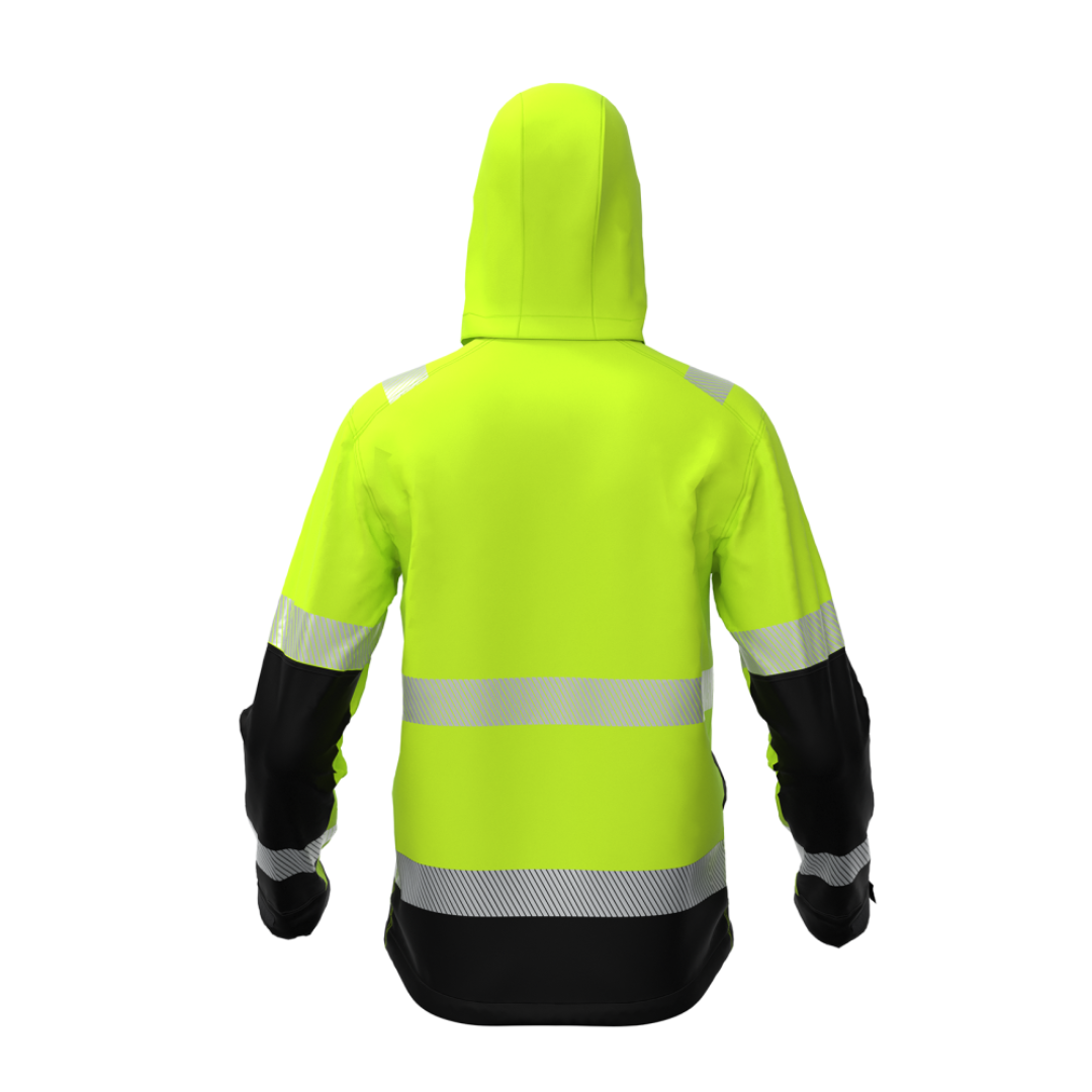 VALENCIA Hi-Vis Class 2 softshell-jakk - Pilt 4