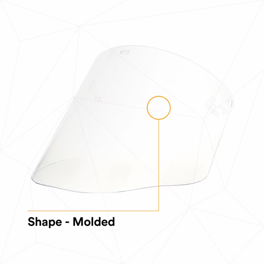 3M™ läbipaistev propionaadist visiir W96 - Pilt 3