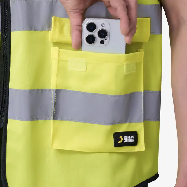 SJ SCUTI Hi-Vis жилет с молнией-застёжкой — изображение 6